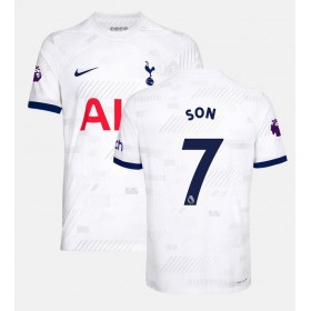 Herren Fußballbekleidung Tottenham Hotspur Son Heung-min #7 Heimtrikot 2023-24 Kurzarm